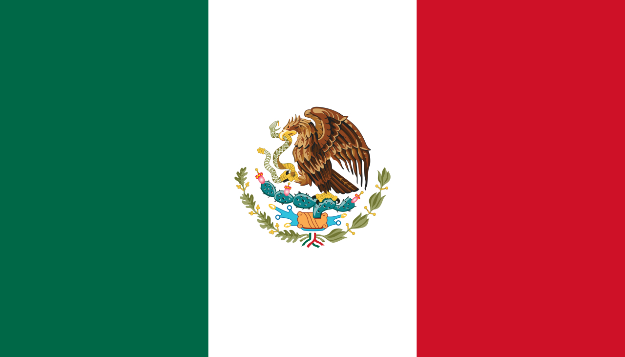 Flag Of Mexico.